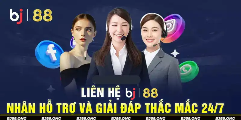 Thông tin liên hệ chung của nhà cái BJ88 Thông tin liên hệ chung của nhà cái BJ88